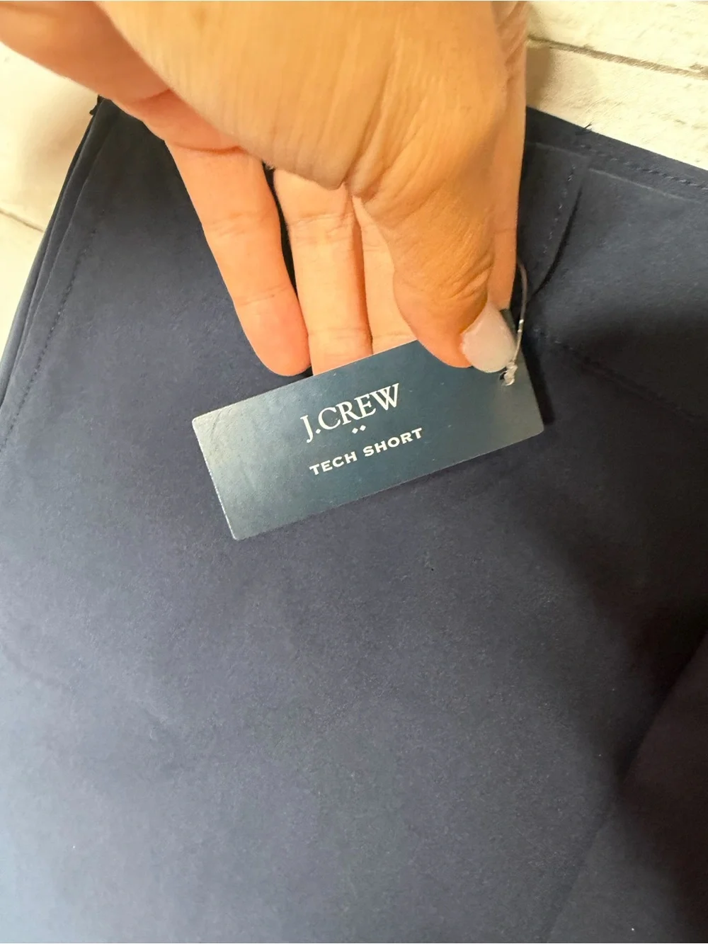 J. Crew Navy Blue 9” Inseam Tech Shorts Size 29